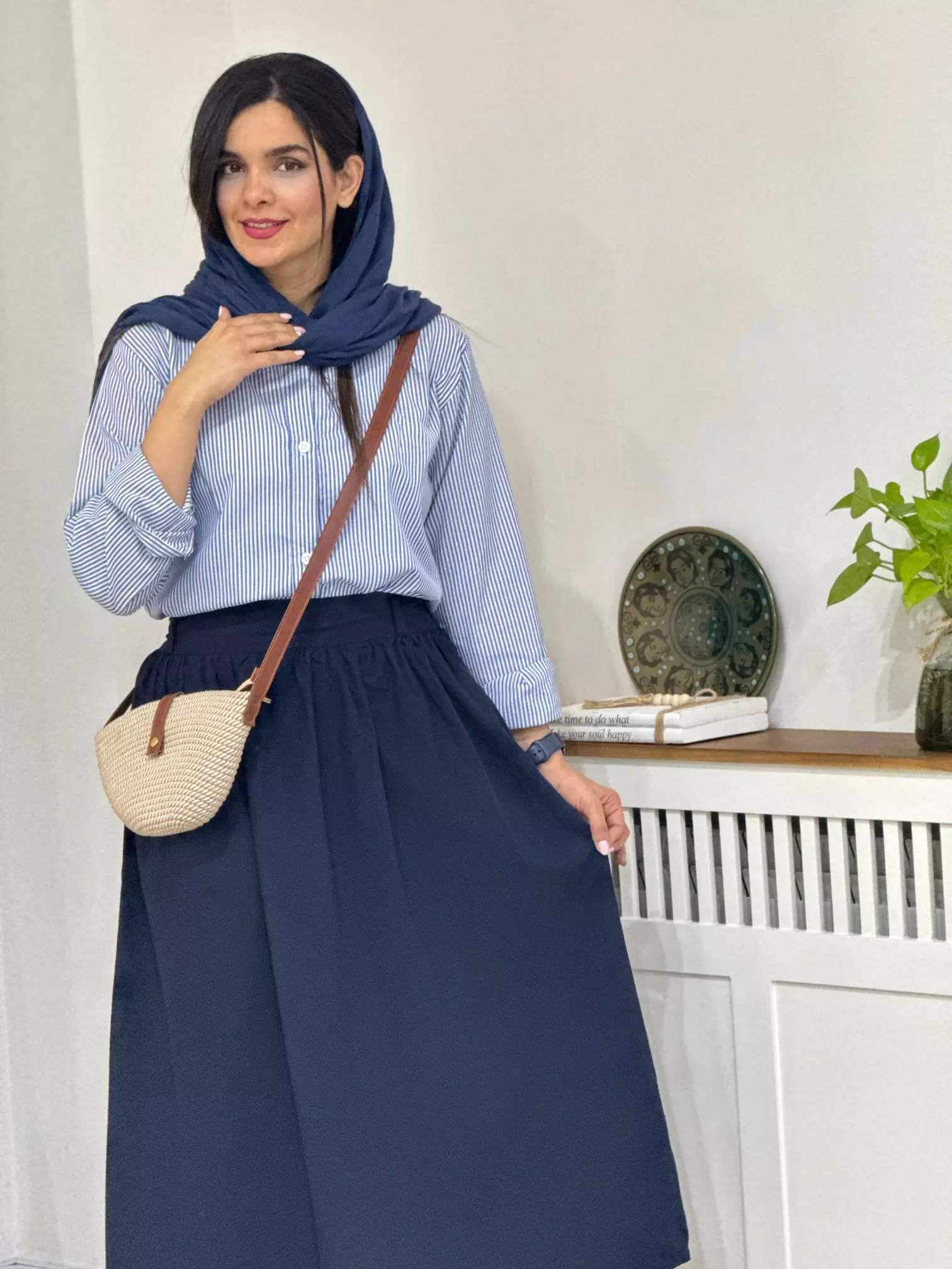 مانتو راه راه تِرندی